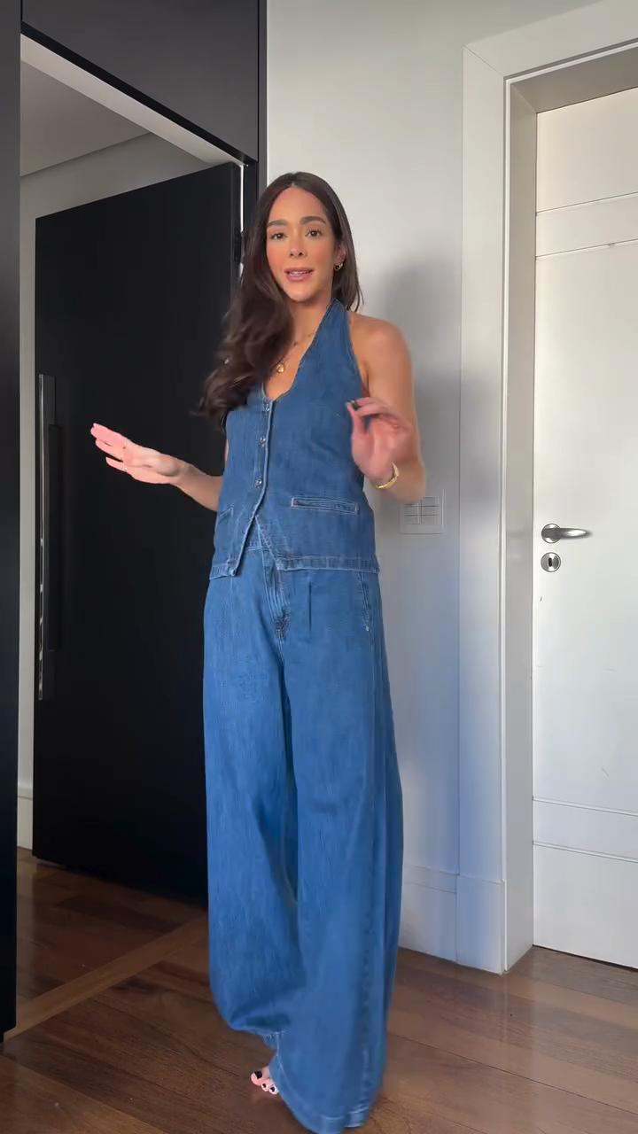 Denim Two - Piece Set