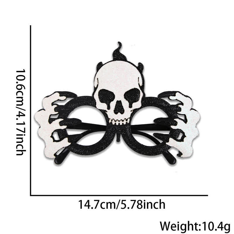 Spykay™ EG26830 Halloween Spooky Bat Pumpkin Skull Glasses for Adult Children