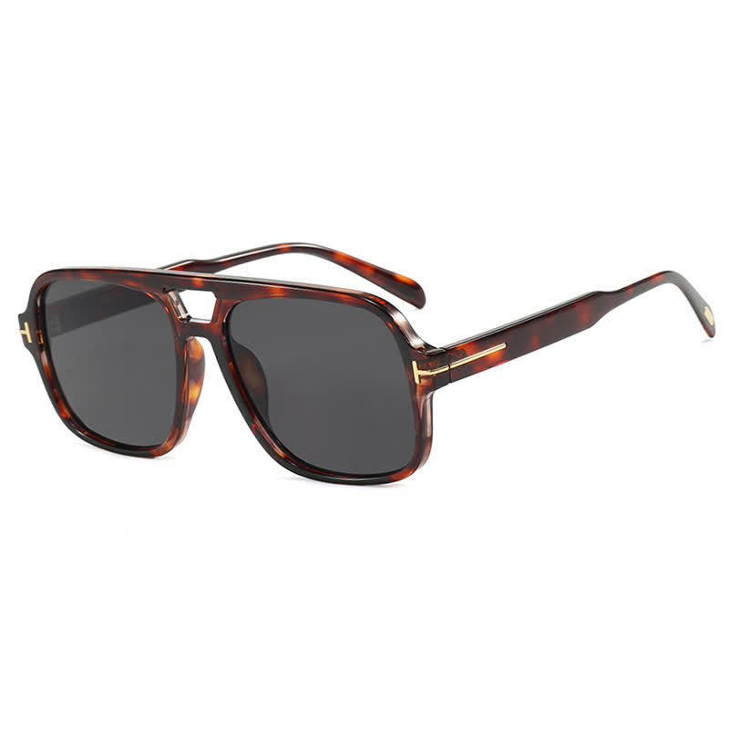 Spykay™ SG60710 Double Bridges Retro-Vintage Aviator Sunglasses