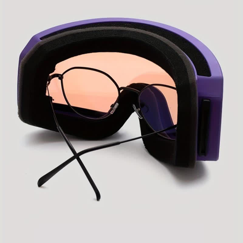Spykay™ SG61042 Unisex Double Layer Anti-Fog Large Cylindrical Ski Goggles for Outdoor Activities