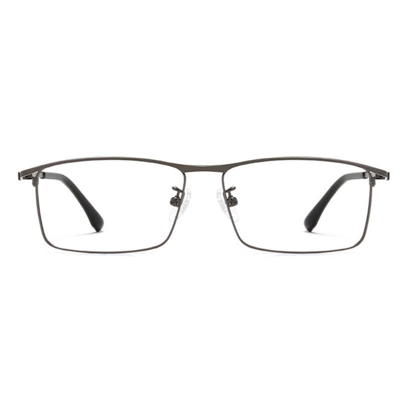 Spykay™ EG26841 Simple Titanium Rectangle Frame Anti-blue Light Glasses