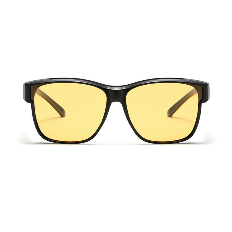 Spykay™ SG61038 Fit Over Glasses Square Frame Polarized Sunglasses
