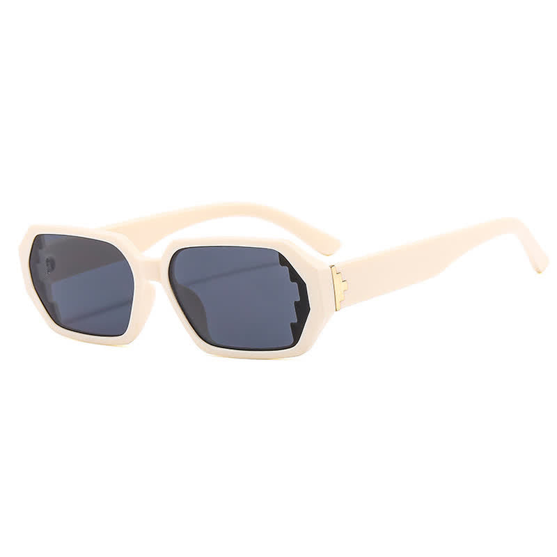 Spykay™ SG60689 Unisex Leopard Pattern Geometric Frame Sunglasses