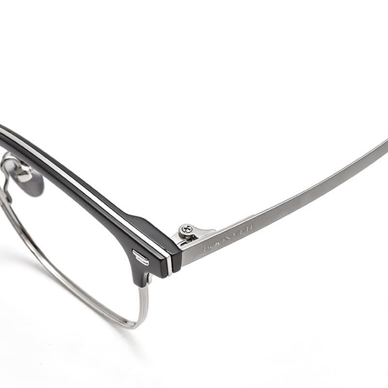Spykay™ EG26919 Unsiex Retro Square Frame Anti-blue Light Browline Glasses