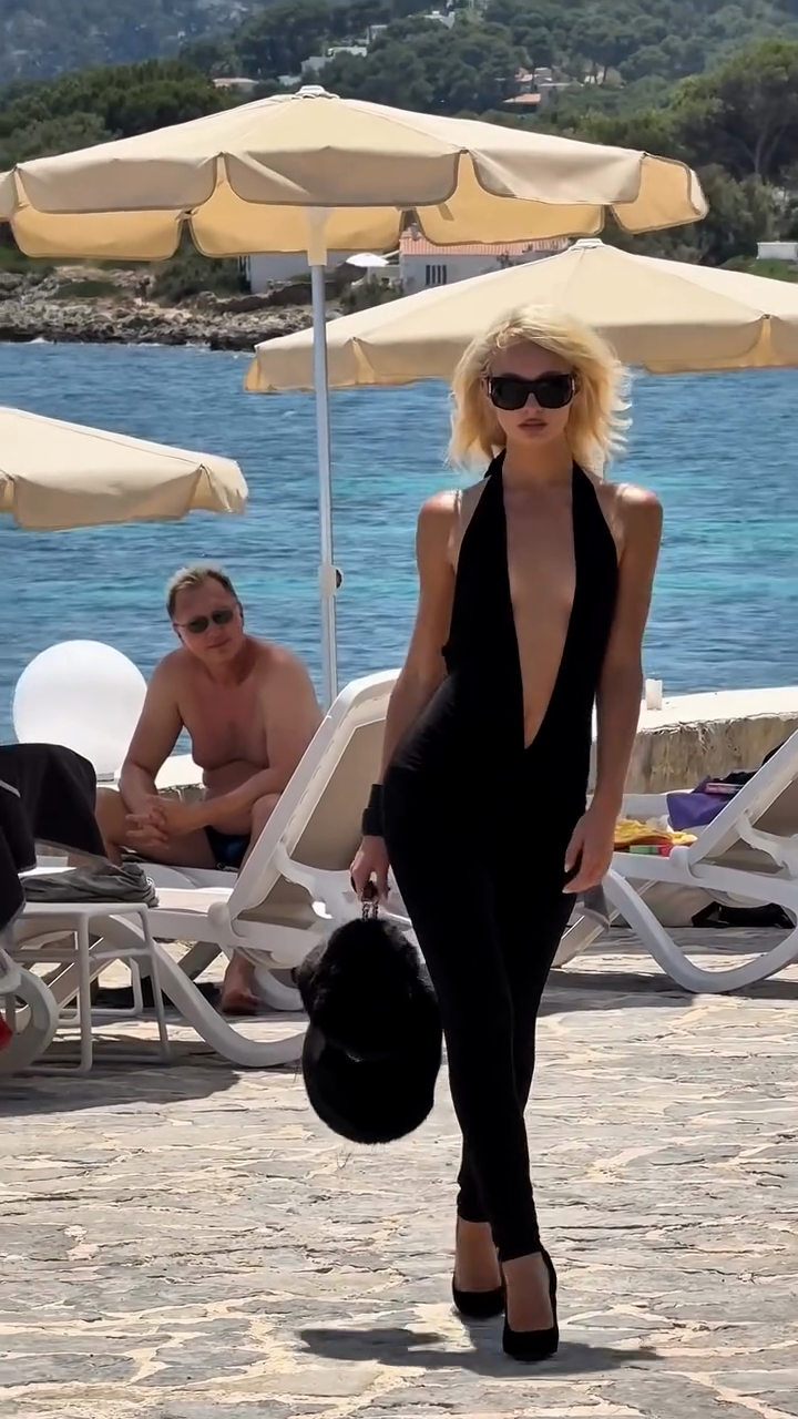 Black Halter Neck Jumpsuit