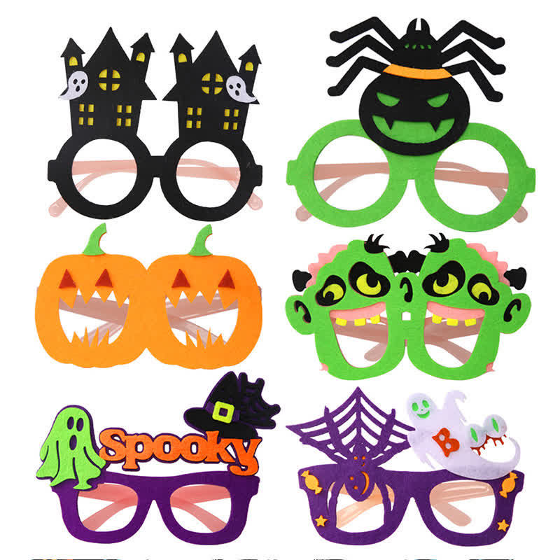 Spykay™ EG26831 Halloween Spider Ghost Pumpkin Fluorescent Glasses for Adults&Children