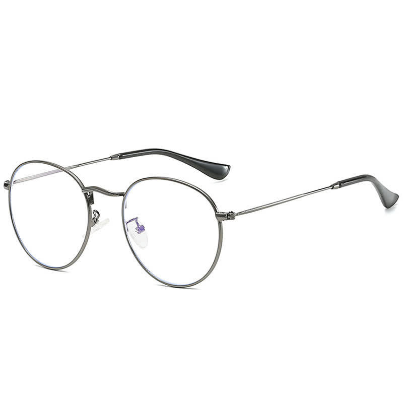 Spykay™ EG26906 Retro Simple Round Frame Anti-blue Light Hipster Glasses