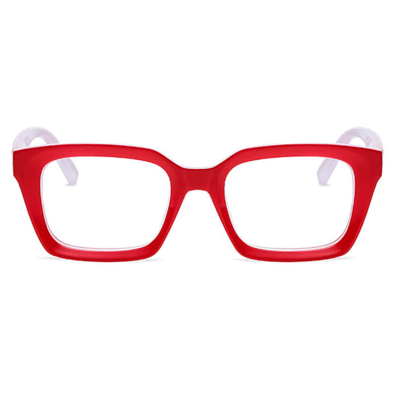 Spykay™ EG26877 Classic Simple Square Frame Concave Lenses Anti-blue Light Thick Glasses