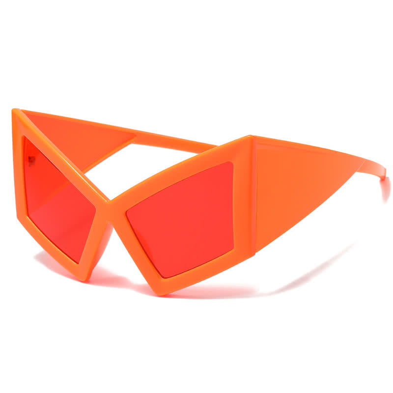 Spykay™ SG61026 Oversized Trendy Y2K Futuristic Cat-Eye Sunglasses