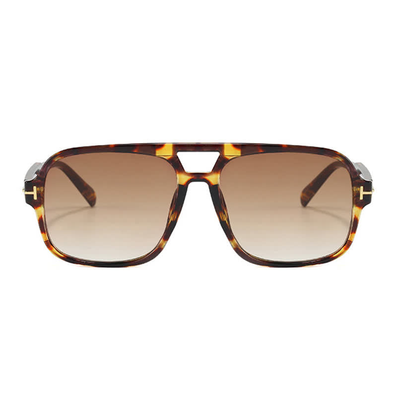 Spykay™ SG60710 Double Bridges Retro-Vintage Aviator Sunglasses