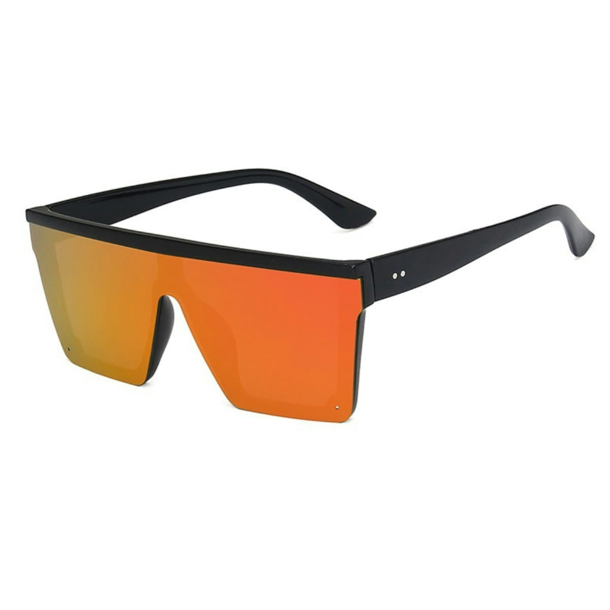 Spykay™ SG1025 Trendy Large Frame One-piece Street Style Driving Retro Sunglasses