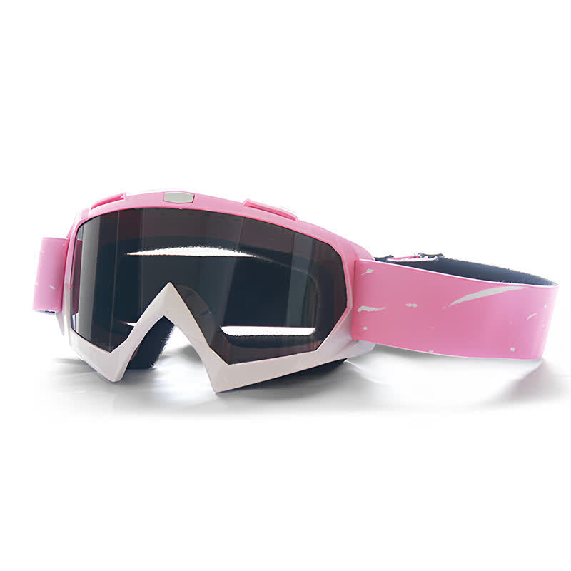 Spykay™ SG61025 Pink Over Glasses Windproof Ski Goggles Motorcycle Goggles for Men Women
