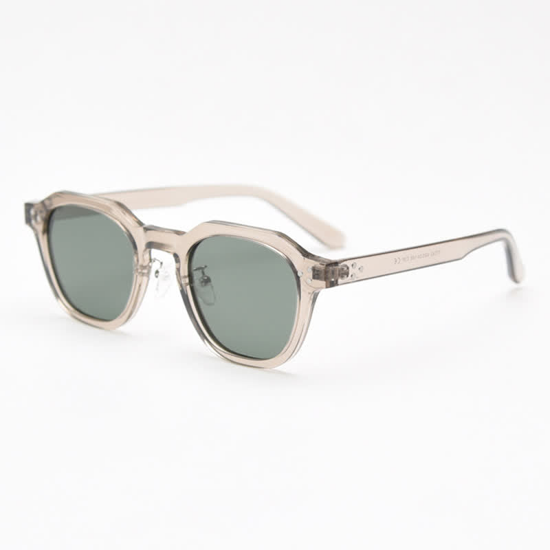 Spykay™ SG61000 Unisex Retro Geometric Frame Polarized Sunglasses