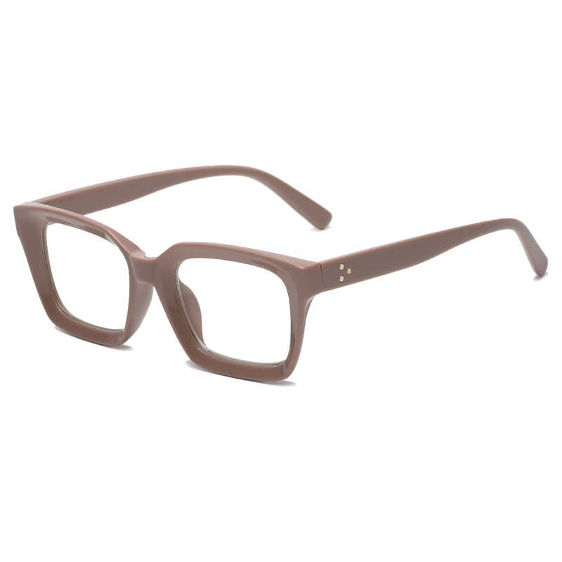 Spykay™ EG26877 Classic Simple Square Frame Concave Lenses Anti-blue Light Thick Glasses