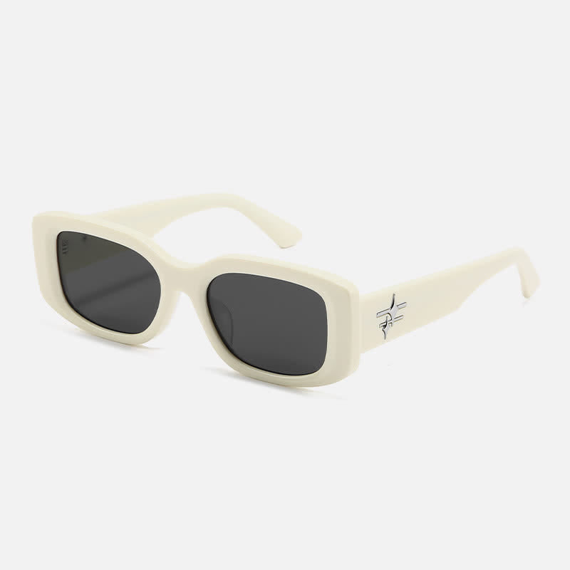 Spykay™ SG60786 Rectangle Frame Star Temples Sunglasses with Nylon Lenses