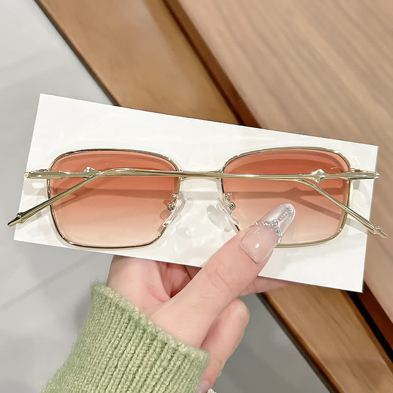 Spykay™ SG60666 Metal Rectangle Frame Sunglasses
