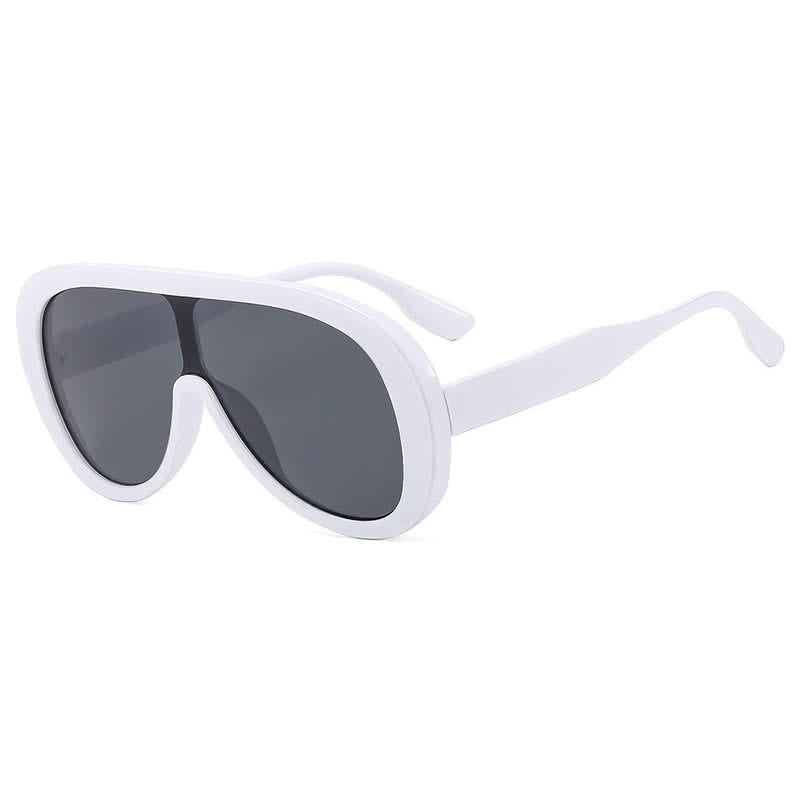 Spykay™ SG61001 Unisex Oversized One-piece Frame Aviator Sunglasses