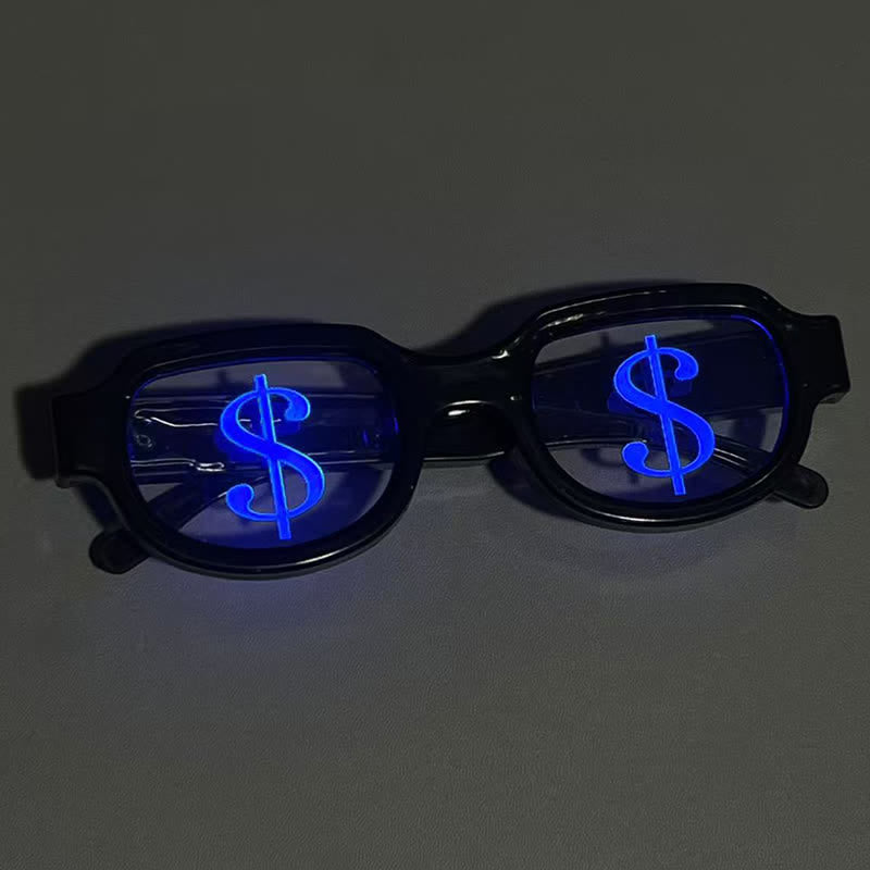Spykay™ EG26927 HOT LED Glasses Light Up Glow Eyewear for Halloween&Party