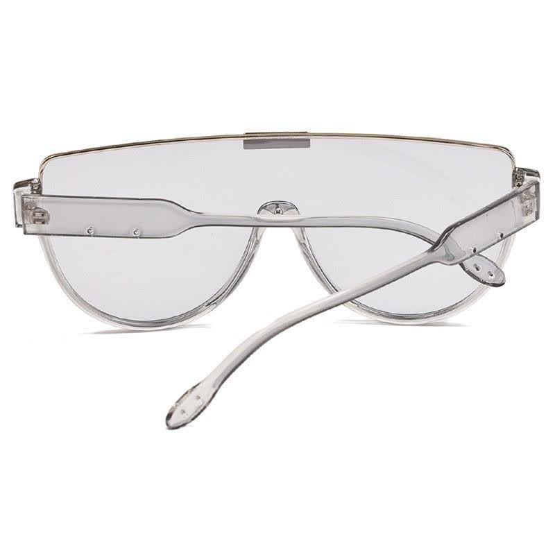 Spykay™ SG60679 Oversized Frame Semi-Rimless Aviator Sunglasses