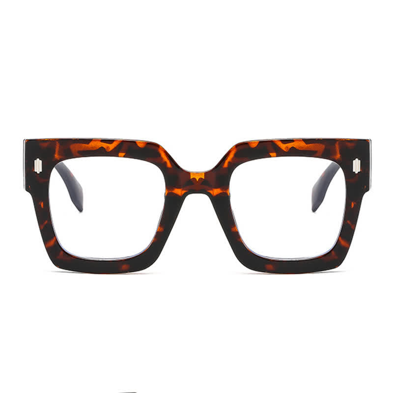 Spykay™ EG26878 Anti-blue Light Oversized Square Thick Frames Eyeglasses