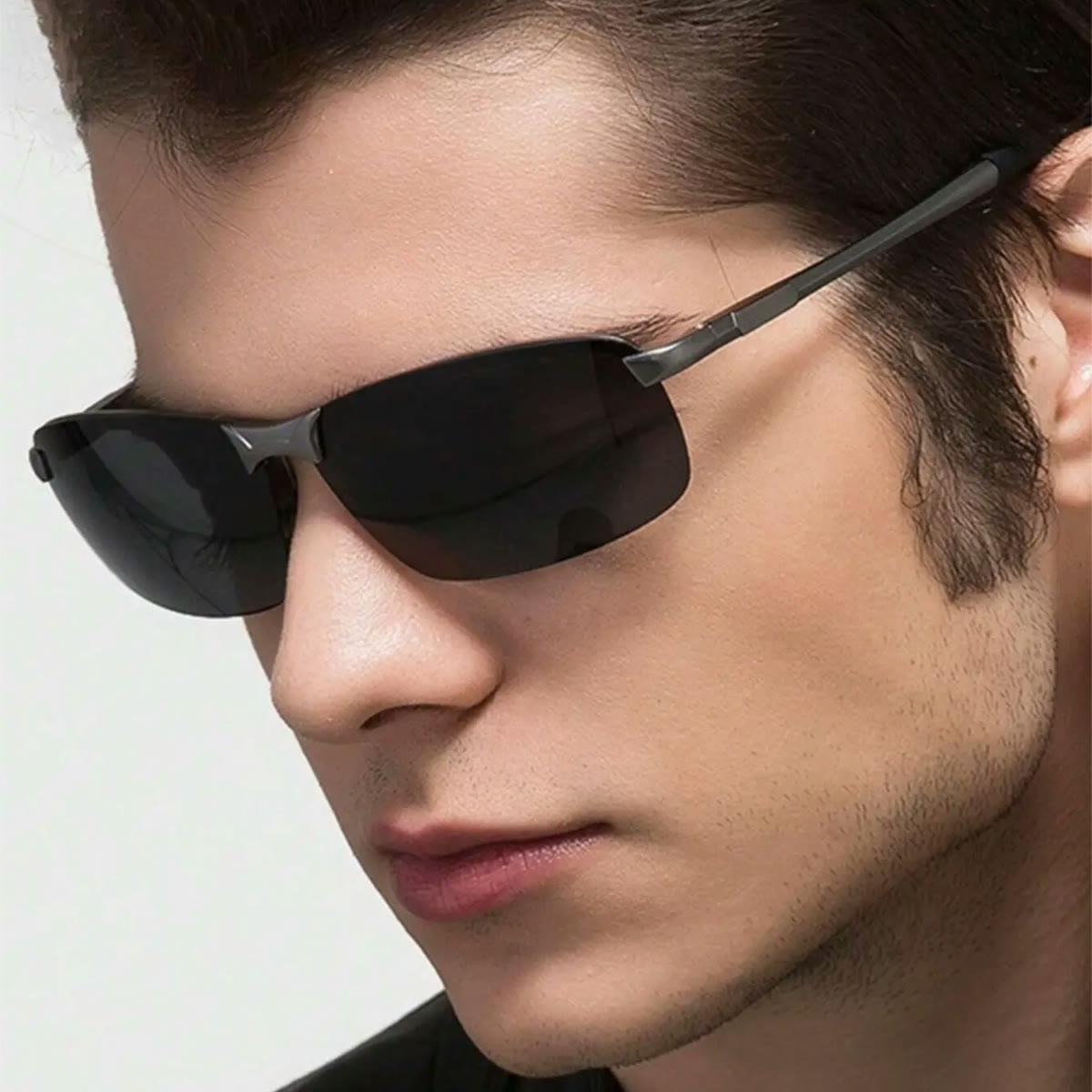 Spykay™ SG1012 Rectangle Frame Polarized Driving Sunglasses