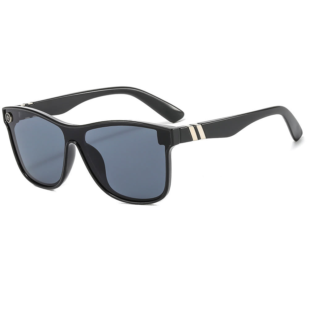 Spykay™ SG1022 Women's Streamlined Sunglasses, Summer Personality Coating Gradient Reflective Oversized Sunglasses
