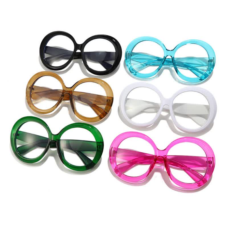 Spykay™ EG26660 Anti-blue Light Round Frame Hipster Eyeglasses