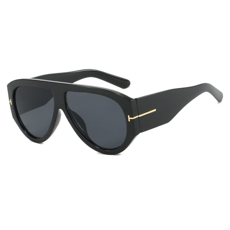 Spykay™ SG60664 'T' Design Toad Frame Aviator Sunglasses