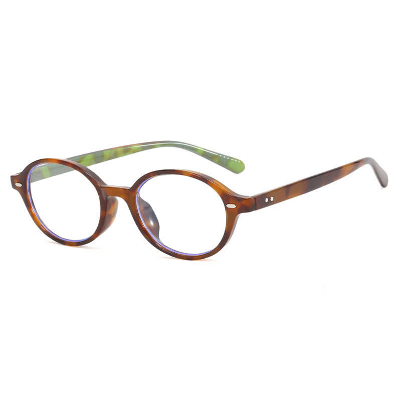 Spykay™ EG60680 Vintage Oval Frame Anti-blue Light Eyeglasses