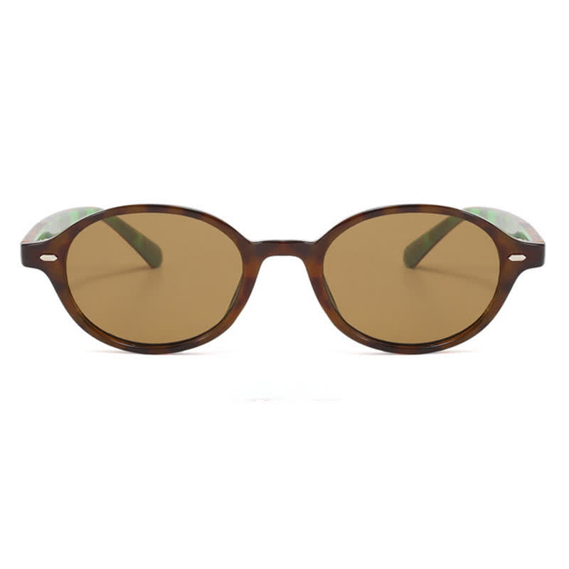Spykay™ SG60680 Vintage Oval Frame Sunglasses