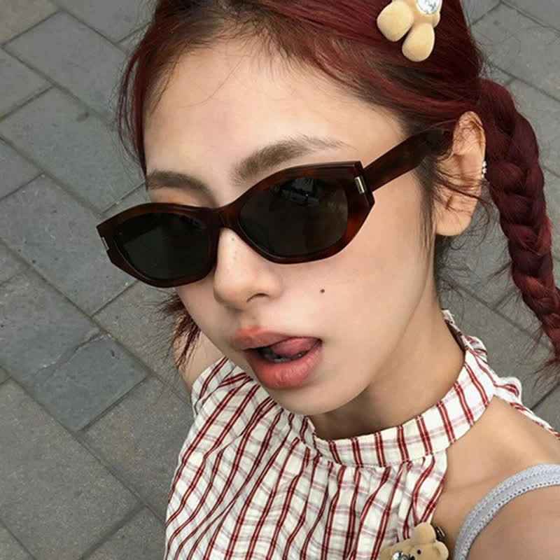 Spykay™ SG60682 Vintage Full-rim Cateye Sunglasses