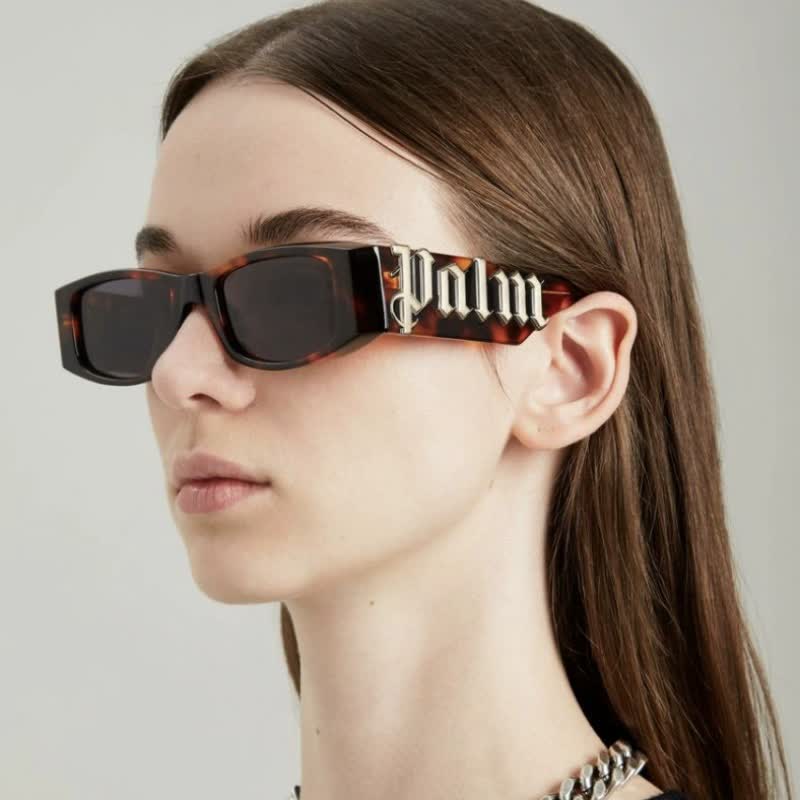 Spykay™ SG60686 Y2K Rectangle Frame Letter Sunglasses