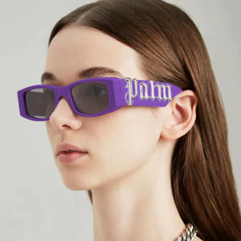 Spykay™ SG60686 Y2K Rectangle Frame Letter Sunglasses