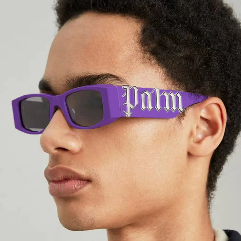 Spykay™ SG60686 Y2K Rectangle Frame Letter Sunglasses