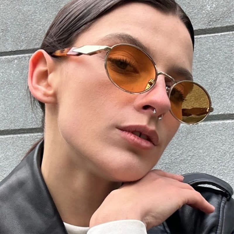 Spykay™ SG60702 Oval Frames Retro-Vintage Sunglasses