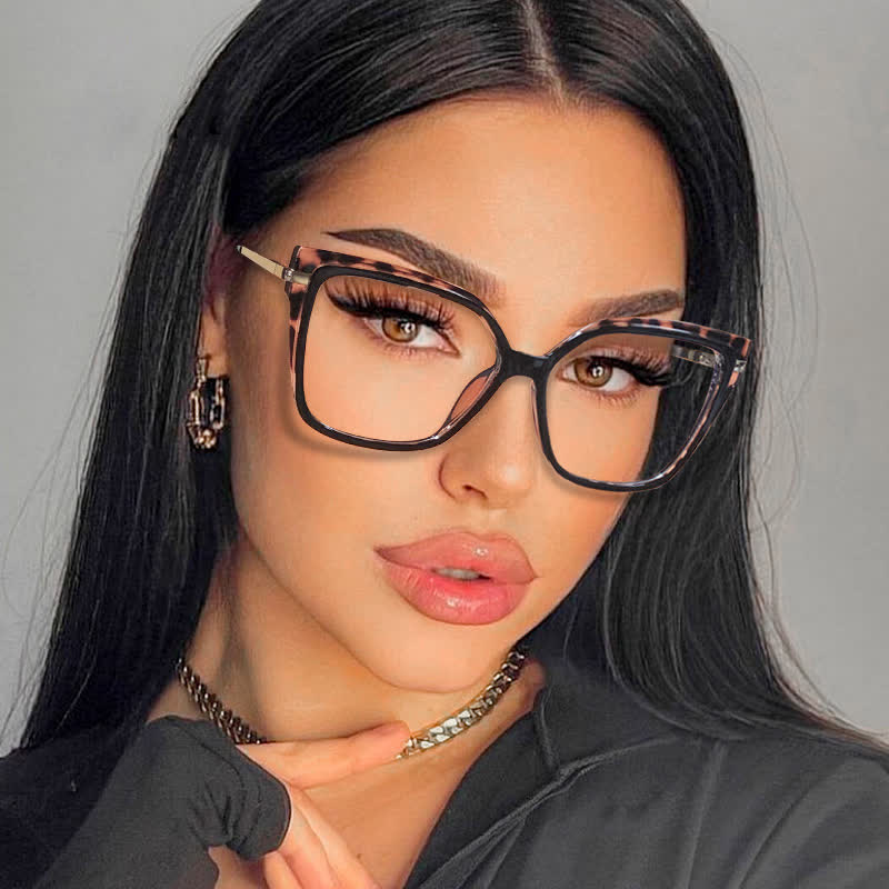 Spykay™ EG60695 Anti-blue Light Square Frames Oversized Eyeglasses