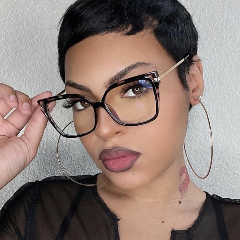 Spykay™ EG60695 Anti-blue Light Square Frames Oversized Eyeglasses