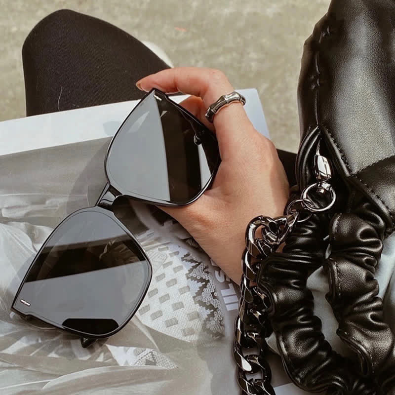Spykay™ SG60706 Square Frames Hipster Oversized Sunglasses