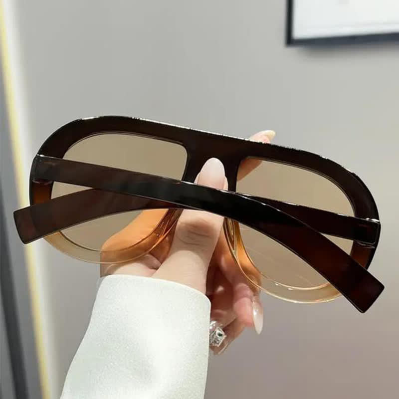 Spykay™ SG60687 Oversized Frame Hipster Aviator Sunglasses