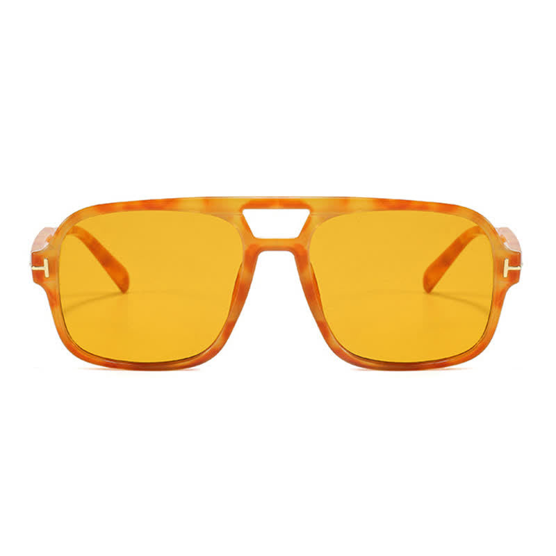 Spykay™ SG60710 Double Bridges Retro-Vintage Aviator Sunglasses