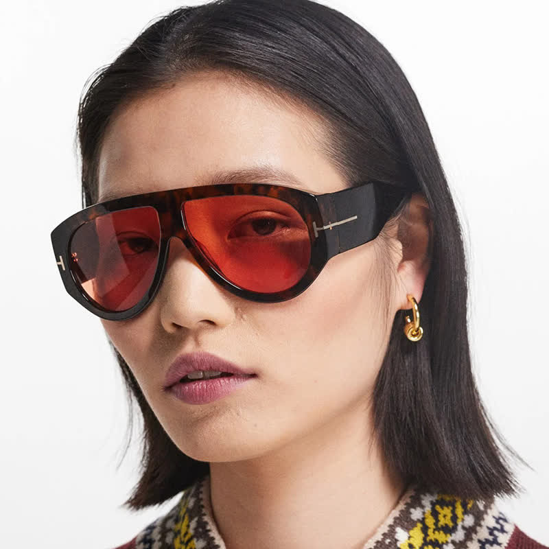 Spykay™ SG60664 'T' Design Toad Frame Aviator Sunglasses