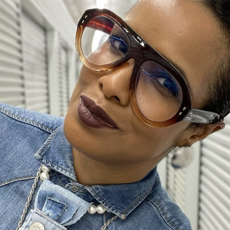 Spykay™ EG26689 Women's Hipster Aviator Glasses
