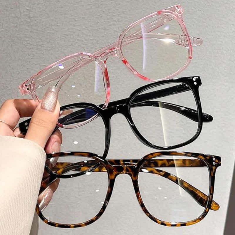 Spykay™ EG60751 Simple Anti-blue Light Square Frame Glasses