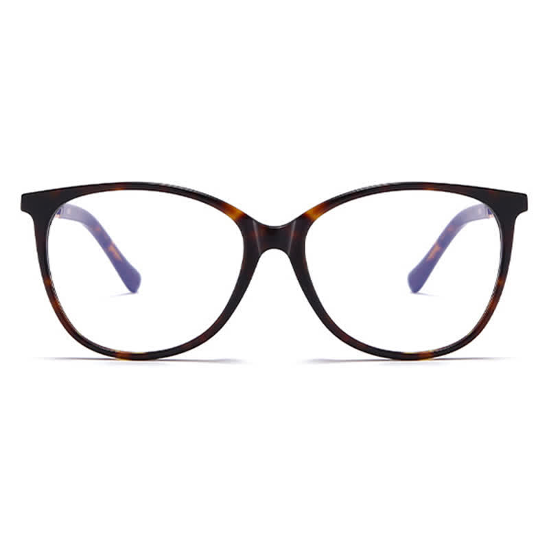 Spykay™ EG26697 Square Frame Chain Temples Anti-blue Light Lightweight Glasses