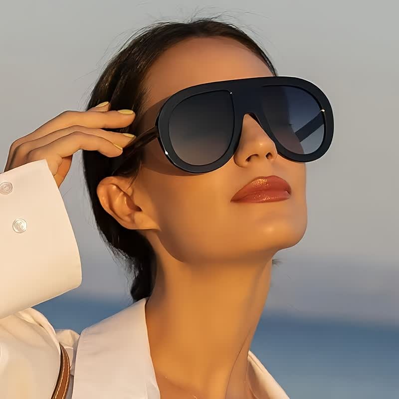 Spykay™ SG60687 Oversized Frame Hipster Aviator Sunglasses