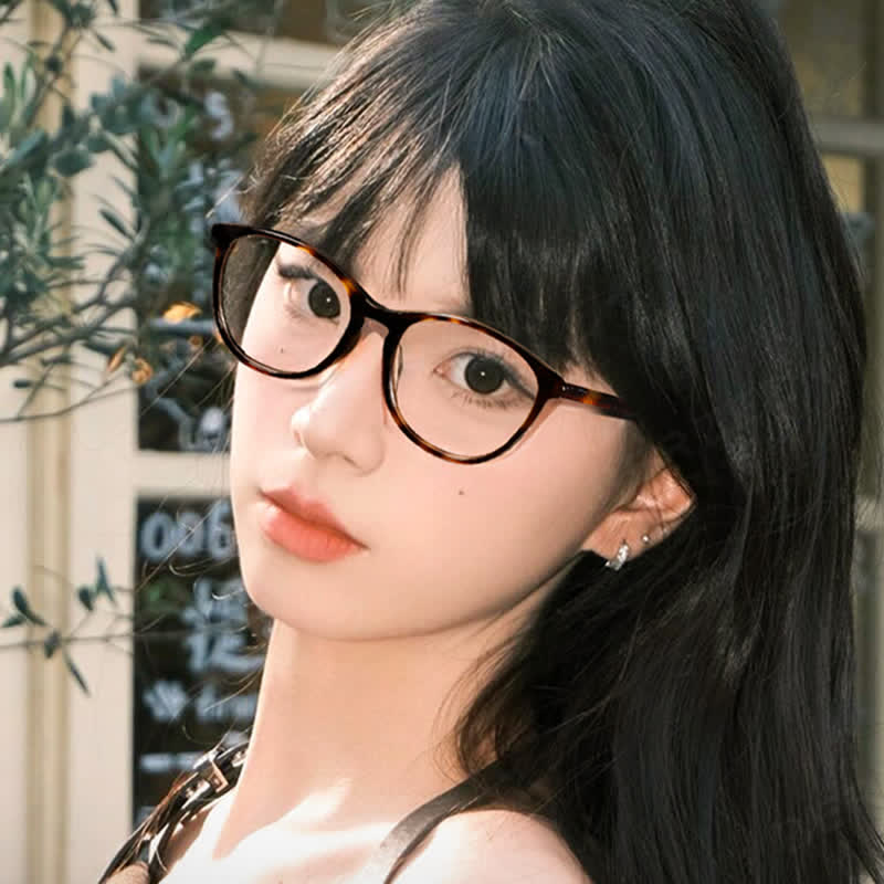 Spykay™ EG26705 Round Frame Anti-blue Light Fashion Glasses