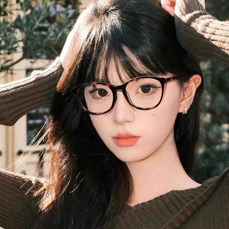 Spykay™ EG26705 Round Frame Anti-blue Light Fashion Glasses