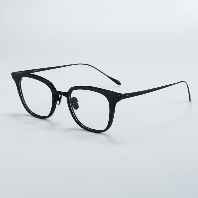 Spykay™ EG26727 Square Titanium Frame Anti-blue Light Glasses For Men