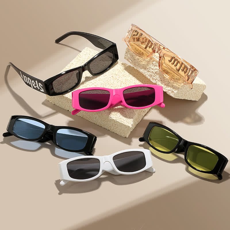 Spykay™ SG60686 Y2K Rectangle Frame Letter Sunglasses