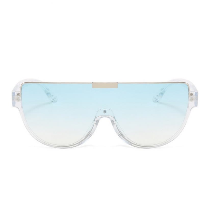 Spykay™ SG60679 Oversized Frame Semi-Rimless Aviator Sunglasses